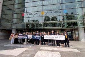Els advocats i procuradors valencians diuen “basta” davant la situació de col·lapse judicial en la C. Valenciana