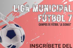 El próximo lunes se abre el plazo de inscripción en la Liga Municipal de Fútbol 7 
