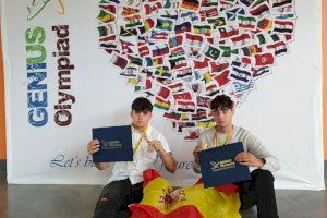 Joan Alcayde i Pablo Marco en la 'Genius Olympiad'