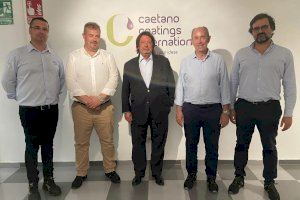L'Ajuntament de Massanassa signa un conveni amb l'empresa Caetano Coatings Internacional