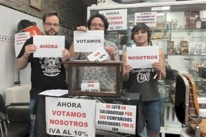 Castellón se suma a la oleada de actos reivindicativos para exigir la rebaja del IVA al sector de la imagen