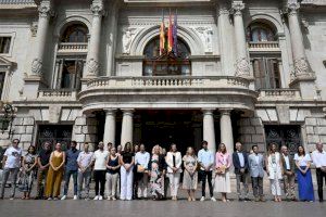 La corporación municipal de València rechaza de manera unánime la violencia de género