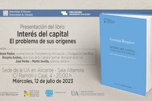 Presentació del llibre El interés del capital. El problema de sus orígenes, de Germán Bernácer