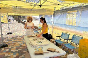 “Reciclar para ConserMar” informa en la playa La Glea-Campoamor de los beneficios del reciclaje para el medio ambiente