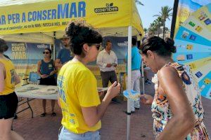 La campaña CONSER-MAR de concienciación para el reciclaje llega a Peñíscola 
