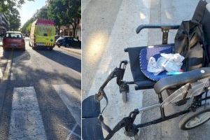 Un conductor que ha donat positiu en drogues atropella a un home en cadira de rodes a Alboraia