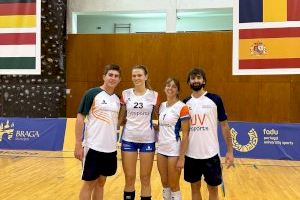 Cuatro deportistas del Club Voleibol Xàtiva consiguen muy buenos resultados en el Campeonato de Europa Universitario 2023