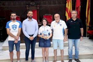 El Ayuntamiento de Sagunto recibe a la destacada jugadora de ajedrez Leyre Roldán