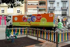 L'Ajuntament de València fomenta el reciclatge a l'estiu a través de la xarxa d'ecoparcs mòbils