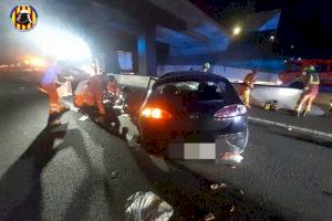 Mor una persona en un greu accident de trànsit en l'A7 al Puig