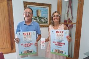 El Ayuntamiento de Alcalà-Alcossebre renueva la campaña de bonos para comprar material escolar en comercios locales