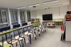 L'Ajuntament d'Almenara realitza una neteja a fons dels centres educatius cara al pròxim inici de curs