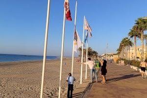 Todas las playas de Villajoyosa lucen bandera para conseguir ser espacios libres de humo