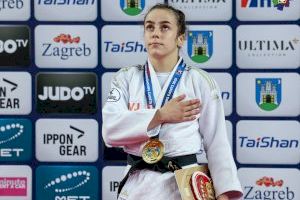 La jove valenciana Aitana Díaz es proclama campiona del Món de judo a Zagreb