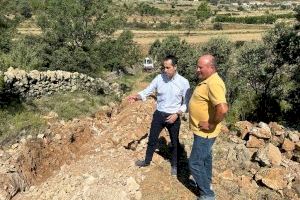 La Diputació de Castelló materialitza la seua aposta per l'aigua i avança amb la millora de la xarxa d'aigua potable de Culla