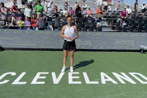 La tennista de la Vall d'Uixó Sara Sorribes aconsegueix el seu segon trofeu WTA