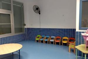 El Ayuntamiento de Almenara realiza una limpieza a fondo de l'Escola Infantil Municipal