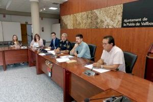 El Ayuntamiento de la Pobla de Vallbona mantiene una reunión de urgencia ante el riesgo de lluvias fuertes