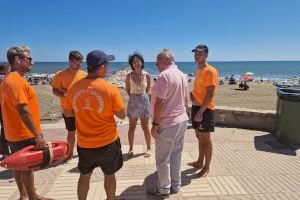 Visita a las playas de Alboraya y sus servicios para analizar el verano y determinar mejoras para la siguiente temporada