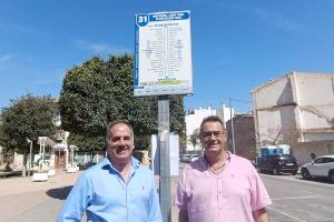 El autobús a la playa de Sant Joan dará servicio los fines de semana de septiembre