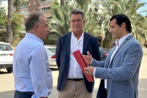 Primera visita del nuevo director general de Puertos de la Generalitat a Torrevieja