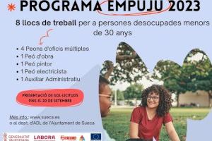 L'Ajuntament contracta 8 persones menors de 30 anys a través del programa EMPUJU 2023
