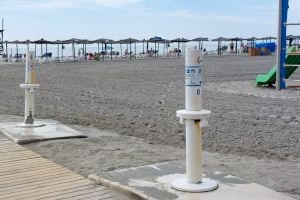 Los lavapiés de las playas de Santa Pola dejarán de funcionar a partir de la próxima semana excepto en Levante