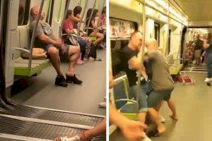 VIDEO | Un home es masturba a plena llum del dia i sense pudor davant desenes de persones al metro de València