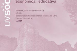 La Universitat de València aborda a Llíria “La música com a instrument de transformació social, econòmica i educativa”