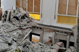 Miracle a Ontinyent: un treballador salva la vida després d'esfondrar-se un habitatge en obres