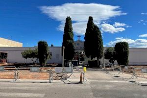 Betxí ha puetso en marcha las obras en la zona del cementerio y pronto estará el entorno urbanizado