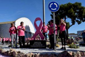 Aspe dedica un monumento a la investigación contra el cáncer