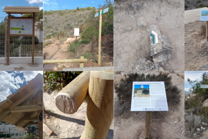 El Ayuntamiento de Teulada realiza actuaciones de conservación y mejora del sendero local SL-CV51 ‘Cap d'Or’