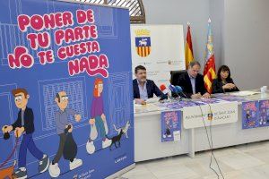 El Ayuntamiento de Sant Joan lanza una campaña de concienciación urbana basada en la corresponsabilidad ciudadana y el civismo