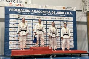 La deportista de la Vall d'Uixó, Nadia de la Fuente, logra la medalla de bronce en la Copa de España de Judo en Barbastro