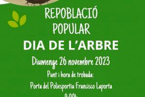 El Ayuntamiento de Alcoy organiza una repoblación popular este domingo en Sant Antoni