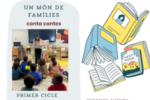 Los escolares campelleros aprenden a leer en valenciano en el cuentacuentos “Un món de families”