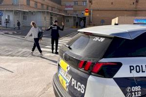 La Policia Local de Castelló destaca la bona coordinació en el primer dia d'accessos alternatius a les Urgències de l'Hospital General