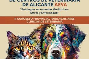 El estrés y la enfermedad en animales geriátricos, temas centrales del VI Congreso Provincial de Centros de Veterinaria de Alicante AEVA