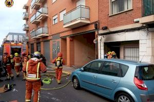 Un muerto y un herido en el incendio de una vivienda en Burjassot