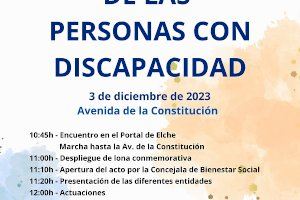 El Ayuntamiento invita este domingo a celebrar el Día Internacional de las Personas con Discapacidad en Alicante