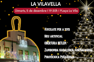 El Ayuntamiento de La Vilavella pone mañana en marcha la Navidad en el pueblo con el encendido de las luces