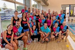 El Club Natación Naturalswim máster Petrer brilla en Ondara con récord