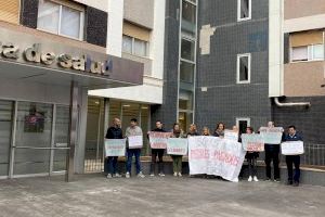Los trabajadores del hospital La Salud de Valencia siguen con sus movilizaciones para visibilizar sus problemas laborales