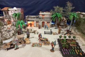 Borriana exposa per Nadal un Betlem de més de 30 metres quadrats
