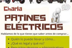 La Policía Local de Santa Pola ofrece mañana una charla sobre el uso de los patinetes eléctricos