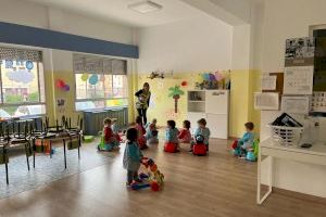 El Ayuntamiento de Xixona subvenciona  la guardería a los niños de 0 a 3 años