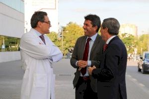 Carlos Mazón felicita al personal sanitario de la Comunitat por alcanzar un “récord” en trasplantes renales
