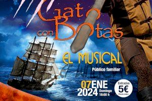 L’Auditori acoge el musical “El Gato con Botas” este domingo