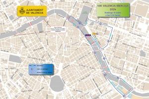 València acull la 10K Ibercaja este diumenge 14 de gener: consulta els talls de circulació